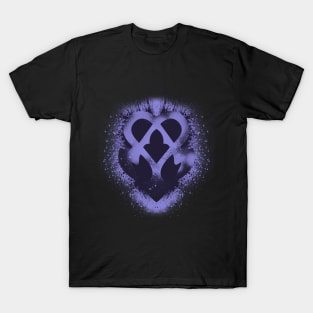 Kingdom Hearts Brushed Nightmare Emblem T-Shirt